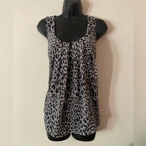 Leopard Print Sleeveless Top